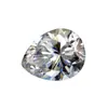 Yongjia Piedra Preciosa Color D Forma de Pera Moissanita Circonita Diamante Suelto Accesorio de Joyería Moissanita Piedra Preciosa Artificial