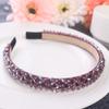 Diadema de Cristal Estilo Coreano para Adultos y Niños, Diadema para Lavar la Cara, Lindo Pasador para Estudiante con Borla, Accesorios para el Cabello, Diadema para Mujeres