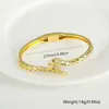 Pulseira de cobra pequena com abertura em zircônia microincrustada, moda transfronteiriça, joia de alta qualidade, banhada a ouro 18k, vendas diretas da fábrica atacadista