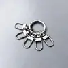 Diseño de Nicho Llavero para Coche Creativo Elegante Simple Hebilla de Resorte Llavero Anti-Pérdida Cuerda para Llaves Hebilla Pequeña para Puerta