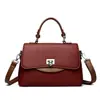 Bolsos 2026 Nuevo Bolso Cruzado de Moda Pequeño Cuadrado de Cuero Suave Bolso de Hombro de Gran Capacidad Bolso de Mano Simple para Mujer Mujer