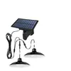 Luz colgante para acampar de tipo split, ultrabrillante, control remoto, alimentada por energía solar, transfronteriza, de doble uso como farola, de bajo consumo para uso doméstico, interior y exterior