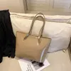 Bolsa Grande de Alta Qualidade para Mulheres, Nova Moda de Verão 2026, Bolsa de Ombro Retrô Exquisita, Bolsa Tote para o Dia a Dia