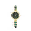 Artículo popular de comercio exterior: Reloj para Mujer con Diamantes, Pulsera Reloj de Joyería de Lujo Ligero, Elegante Pulsera de Estudiante para Mujer Completamente de Diamantes