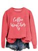 Suéter nuevo para mujer en stock, venta al por mayor, tendencia de moda, clima de café, comercio exterior transfronterizo de Amazon