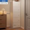 Estantería de piso, armario bajo para sala de estar, armario de almacenamiento multicapa, armario de almacenamiento para el hogar, estantería pequeña simple