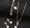 Joyería simple de moda para comercio exterior, collar, pulsera, anillo, juego de pendientes, accesorios para relojes, en stock
