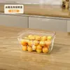 Caixa de Armazenamento de Alimentos para Geladeira Cozinha Refrigeração Caixa para Carne Congelada Transparente Sub-embalagem Congelado Congelamento Rápido Caixa de Conservação com Tampa Caixa de Armazenamento