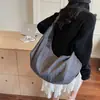 Moda Transfronteriza Gran Capacidad Casual Nylon Bolsa de Bollo Nueva Estilo Perezoso para Mujer Viajes de Commuting Bolso de Hombro Cruzado
