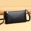 Bolso de Mujer 2026 Nuevo Estilo Patchwork Moda Estilo Mamá de Mediana Edad Bolso Pequeño para Teléfono Móvil y Monedas Versátil Simple Cruzado
