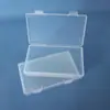 Rectangular Goma para el Cabello Accesorio para el Cabello Juguete Brocha de Maquillaje Papelería Caja de Empaque Artículos Pequeños Caja de Almacenamiento de Plástico Piezas Caja de PP