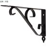 Soporte de mesa de pared de hierro forjado, soporte de tres patas, soporte europeo triangular, estante, tabique, soporte de pared, carga