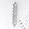 Pulsera de acrílico con diamantes completos para joyería, accesorios de joyería DIY, cadena de diamantes, funda de teléfono móvil, agujeros para accesorios de zapatos, al por mayor, moda