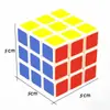 Cubo de Rubik 3x3 em Caixa Competição Cubo de Rubik Suave 5,0cm Sem Atraso Rotação de Alta Velocidade Barraca de Rua Brinquedo Educacional Atacado