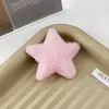 Pinza Lateral de Peluche Estrella Otoño e Invierno Pinza para el Cabello de Estrella de Cinco Puntas Fea Linda Femenina Pinza Versátil de Moda Accesorios para el Cabello 2025 Venta al por Mayor