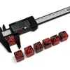 Dados Cuadrados de Ángulo de 16 mm Más y Menos Símbolos Positivos y Negativos Serie 16 Colador Más y Menos Tarjetas MTG Thousand Wits Transfronterizas