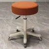 Salão de Beleza Barbeiro Banqueta Cabelereiro Manicure Maquiador Banqueta de Trabalho Grande Roda Cadeira para Casa Giratória de Maquiagem