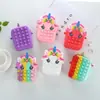 Bolsa de silicona para monedas transfronteriza, Rompecabezas de apretar y jugar, Artefacto de descompresión, Bolsa de almacenamiento al por mayor, Bolsa pionera para matar roedores