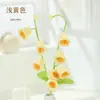 Estoque de Fábrica Transfronteiriço Feito à Mão Crochê Lírio-do-Vale Flores Artificiais Buquê Produto Acabado Tecido Dia dos Namorados Aniversário Lembrancinhas Presentes