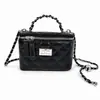 Yuezizhi 2026 Nova Bolsa Pequena Estilo Chanel para Outono, Bolsa Caixa da Moda Estilo Coreano de Ombro Único, Bolsa Transversal Versátil para o Dia a Dia