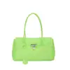 Bolso de mano de gelatina fresca, moderno y elegante, bolso de hombro grande de capacidad para el trabajo diario, bolso de hombro de moda diaria con cierre de hebilla