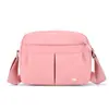 Moda de Comercio Exterior Bolso de Hombro Ligero de Gran Capacidad Nuevo Estilo 2025 Bolso Casual de Nailon Versátil Simple Bolso Cruzado para Mujer