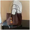 Bolso Grande de Ante con Estampado de Leopardo Nuevo 2025 para Mujer, Bolso Tote Mate Lindo y Moderno, Bolso para Madre e Hijo para el Hombro Otoño e Invierno