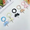 Pingente de Laço Fofo Acessórios de Joias para Celular Fivela de Liga Partícula Fofa Elevada Corrente Pendurada DIY Corrente Pendurada para Bolsa de Joias