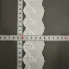 Tecido de Renda Rayon 3-7cm Bordado Perfurado Roupas Renda Lingerie Roupas Infantis Acessórios de Renda Pode Ser Tingido