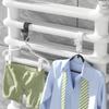 Gancho Multifuncional para Baño sin Agujeros Estante de Almacenamiento Gancho para Radiadores Gancho para Ropa con Capucha Gancho para Toalla de Baño