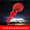 Luz de advertência Flor de Ameixa Vermelha de segurança para proteção de obras