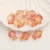Colgante de Pez de Vidrio con Gradiente Iridiscente con Colgador de Cobre para Pendientes y Collares DIY Accesorios de Estilo Chino Hechos a Mano con Cuentas Venta al por Mayor