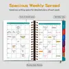 Planificador de Horario Inglés Transfronterizo Temu, Planificador de Página Diaria, Planificador de Calendario 2027, Manual de Eficiencia, Cuaderno de Planificación de Gestión