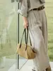Bolsa Feminina de Couro Genuíno Transfronteiriça Modelo Novo 2026 Boston de Couro Bovino Fosco Bolsa de Ombro Bolsa Tote Grande Capacidade Estilosa Retrô