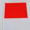 Bandeirinhas Coloridas Pequenas para Venda no Atacado para Eventos Esportivos de Jardim de Infância, Bandeiras de Mão, Bandeirinhas Triangulares Coloridas para Acenar, Bandeiras Vermelhas para Acenar