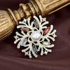 Broche de aleación con diamantes de imitación para mujer, broche para camisa, traje, hebilla oculta ajustada a la cintura, botón decorativo para cheongsam, joyería antiexposición.
