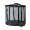 Cesta de Lavandería Sucia de Malla, Bolsa Plegable para Guardar Juguetes, Cesta Organizadora de Ropa Sucia, Cesta de Lavandería Sucia para Lavadora y Baño