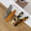 Ácido Acético Tortuga Carey Pinza Simple de un Carácter Elegante Versátil Fresco Pinza para Flequillo Pasador para Niñas Pinza Lateral Pinza para el Cabello