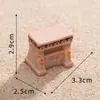 Estátua de Páscoa para Micro Paisagismo Cidade do Deserto Castelo Pirâmide Egípcia Antiga Estátua Artesanato em Resina Pequenos Enfeites