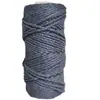 Cuerda de Cáñamo Colorida [Alto Valor Estético] 4.5mm Tejido a Mano Material de Decoración DIY Cuerda para Envolver Mesa de Café Cuerda de Amarre