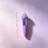 En Stock Nuevo Puff para Polvos con Mango en Forma de Bala, Esponja de Belleza con Cabeza de Hongo Angulada, Doble Uso para Maquillaje Seco y Húmedo, Herramienta de Maquillaje