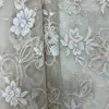 Tela de Malla Bordada Nueva para Primavera y Verano, Tela de Malla Elástica para Vestidos Cheongsam de Mujer, Tela Bordada con Lentejuelas Estilo Chino
