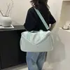 Bolsa de Viaje Deportiva de Moda con Separación Húmeda y Seca, Bolsa de Entrenamiento de Natación Fitness Ligera y Sencilla, Bolsa de Almacenamiento Portátil de Gran Capacidad