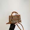Bolso de Hombro de Moda Coreana de Otoño e Invierno 2024 de Estilo Occidental, Bolso Cuadrado Pequeño Casual Simple Texturizado Cruzado para Mujer
