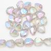 Contas Soltas de Cristal de Formato Especial Europeu e Americano Vidro Perolado Galvanizado Romboidal Contas de Pedra Material para Colar de Pulseira DIY