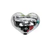 Corazón Acrílico Hueco con Forma de Onda de Agua Nube Corazón Cuentas Cadena para Teléfono Colgante de Bolso Accesorios para Joyería DIY Venta al por Mayor