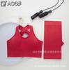 Traje Transfronterizo Espalda de Belleza Hebilla Ajustable Push-up Antiluz Ropa Deportiva de Yoga Traje de Fitness Traje de Espalda de Belleza para Mujer