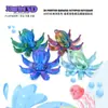 Llavero Divertido de Pulpo Banana Impreso en 3D Transfronterizo Ojos Artificiales Lindos Móviles Colgante para Bolsa Juguete Regalo
