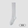 Meias Arrastão Cinzas para Mulheres, Estilo Fino de Verão, Meias de Cano Médio Absorventes de Suor e Respiráveis, Meias Zhuji Duráveis de Ponto Duplo Estilo Ballet