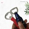 Abridor de botellas de dibujos animados creativo de fábrica pvc pegamento suave pegatina para refrigerador abrelatas abridor de botellas de cerveza